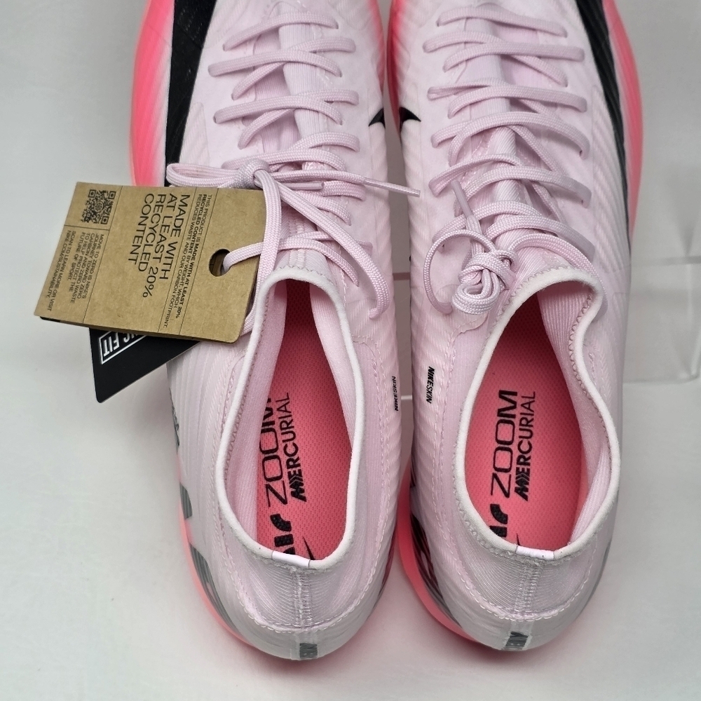 Nike Zoom Superfly 9 IC Indoor Soccer Shoes Pink DJ5627-601 Men's Size 12 New - Picture 9 of 11